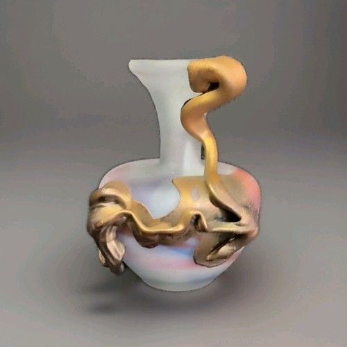 Beau vase pâte verre et - pâte,