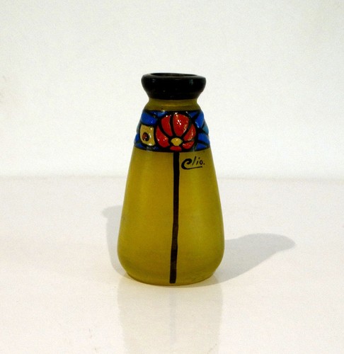 Petit vase jaune pâte - vase,