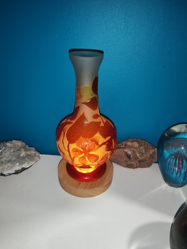 Jolis vase päte verre - vase,
