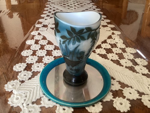 Ancien vase pâte - ,