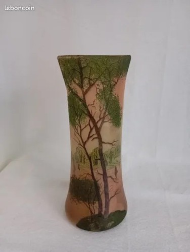 Vase pâte verre legras - pÂte,