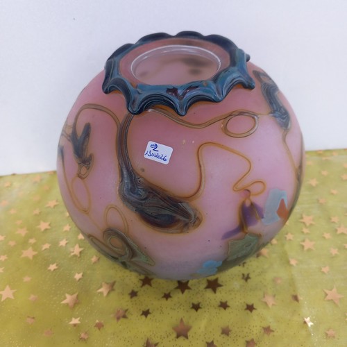 Vase boule pâte verre - boule, de