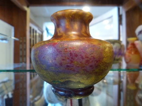 Vase pate verre daum - vase,
