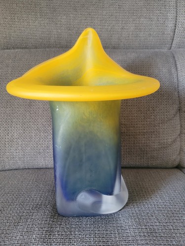 Ancien vase verrerie - vase, d'art